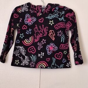 GIRLS Print Glacier Fleece Hoodie